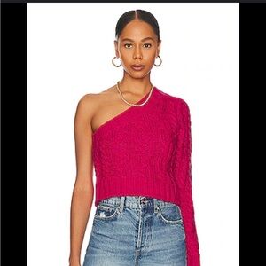 For Love & Lemons Knit Cropped Sweater